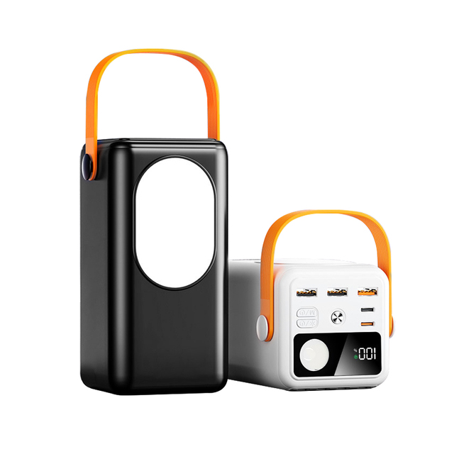 New Arrivals Portable Power Pack Bank 50000mAh Outdoor Power Bank Station With Built-in Cable Torch Light