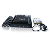 18 anten yüksek güç 142W masaüstü VHF UHF GSM CDMA LTE 2G 3G 4G 5G GPS Wifi özelleştirilmiş olabilir sinyal dedektörü sinyal amplifikatörü
