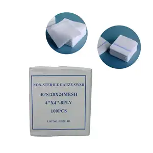 Medical Gauze Swabs Manufacturer Suppliers Customized Cotton Gauze Pad