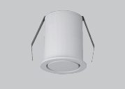 Applique murale moderne pour marches d'escalier 3W Lampe à led noire ou blanche Ronde