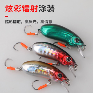 <span class=keywords><strong>CC40</strong></span> 40 40mm 4.7g Jerkbaits Leurre de pêche dur Technique de pêche de fond avec condition imprimée pour lac et ruisseau en ABS - Product Image 5
