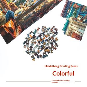 Rompecabezas <span class=keywords><strong>de</strong></span> Papel <span class=keywords><strong>de</strong></span> 1000 Piezas al por Mayor del Fabricante, Éxito <span class=keywords><strong>de</strong></span> Ventas Transfronterizo, Juguete Educativo para Adultos para Aliviar el Estrés, Desafiante - Product Image 2