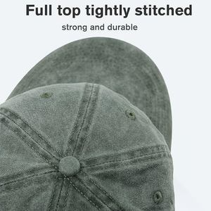 3-Pack <b>Vintage</b> Washed Cotton Baseball Cap Adjustable Low Profile Twill Unisex Classic Dad <b>Hat</b> with Curved Brim for Men Women - Product Image 3