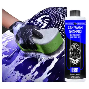 Produits de lavage de voiture à haut pouvoir de nettoyage Mousse riche Fournitures de lavage de voiture Agents de lavage de voiture de décontamination puissants
