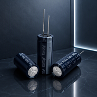 Condensateur électrolytique liquide haute tension Pchicon 120uF 500V pour onduleur photovoltaïque et bornes de recharge - Longue durée de vie, faible ondulation