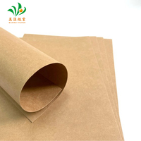 Carton kraft naturel plat non traité durable, haute résistance à la rupture, rigide, non blanchi, recyclable