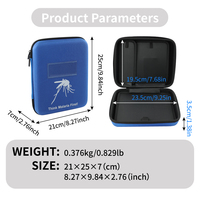 Trousse de premiers secours médicale portable en EVA personnalisée en usine, antichoc, multi-compartiments, étui d'organisation d'urgence
