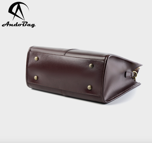 AndoBag Genuine Leather New Fashion Women'S Tote <b>Bag</b> <b>Large</b> Capacity <b>Crossbody</b> Shoulder <b>Bags</b> Bucket Style Commute Handbag 2925 - Product Image 4