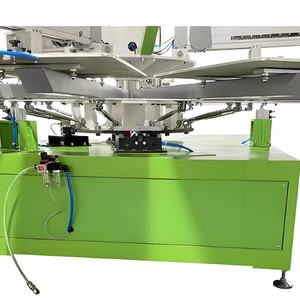 Impresora Automática de Serigrafía de Alta Demanda para Almohadas, Camisetas de Algodón y Etiquetas, Nueva Condición, Componentes Centrales PLC - Product Image 2