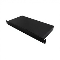 Boîtier de contrôle pour rack 1U 19 pouces, IP55, boîtier de serveur en tôle métallique sur mesure