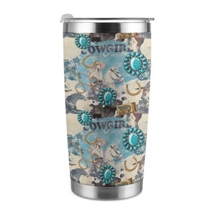 Gobelet isotherme en acier inoxydable à double paroi, imprimé camouflage western, personnalisé, pour la chasse, idéal pour les voyages en extérieur - Product Image 2