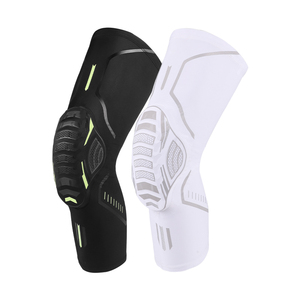 KS-2203 #   Rodillera de baloncesto EVA anticolisión con diseño de panal, manguitos de compresión largos para pierna, protector de rodilla - Product Image 6