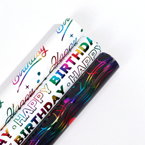 Hàn Quốc tráng Single Side tinh bột thủ công gói giấy tờ cho bó hoa sinh nhật trẻ em đóng gói quà tặng có thể tái chế - Product Image 1