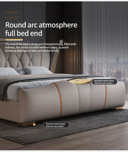 Letto Singolo Moderno di Lusso con Struttura in Legno e Ecopelle, Comodo con Vano Contenitore, Arredamento per Camera da Letto per Adulti - Product Image 6