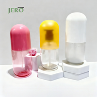 Flacon pulvérisateur carré écologique en PET de 200 ml et 300 ml, en forme de capsule, à bouchon à vis, sérigraphie couleur personnalisée, pour cosmétiques