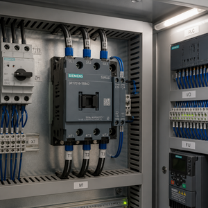 3RT7016-1AB02 ซีเมนส์ SIRIUS คอนแทคเตอร์ AC 24V 4kW 1NC รีเลย์แม่เหล็กควบคุมพลังงาน อุตสาหกรรมควบคุม 100% ของใหม่ - Product Image 3