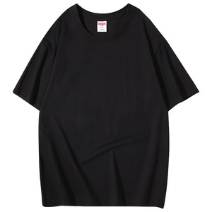 T-shirt da uomo di alta qualità con collo <span class=keywords><strong>a</strong></span> girocollo taglie forti 100% cotone di lusso pesante <span class=keywords><strong>a</strong></span> tracolla per uomo - Product Image 5