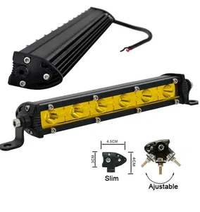 BONSEN Levou Barras De Luz Oem Off Road Luzes Led Carro 6d Levou Barra De Luz 32 "42" 22 polegadas 52 polegadas 12d Flood Spot 90w Offroad Car Truck