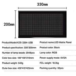 13.66*7.87inch Car Dyamic Devil Eyes Windshield Flexible <b>Led</b> Panel Animation Display Smart Scrolling <b>Led</b> <b>Sign</b> <b>Board</b> for Trucks - Product Image 5