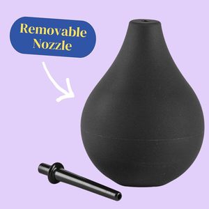 Kit de lavement <span class=keywords><strong>anal</strong></span> de grande taille 225 ml, douche anale pour hommes et femmes, 100 % sûr et sans phtalates, jouets sexuels anaux - Product Image 5