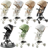 JXB Poussette pliable de haute qualité pour bébé avec plateau de nourriture