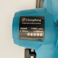 Scie circulaire électrique sans fil, 165mm, 3500W, haute puissance, outils de coupe de bois portables, Machine de découpe de marbre et de métal