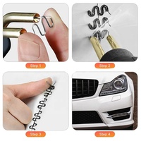 600 pièces en plastique réparation Machine agrafeuse chaude pour le soudage pare-chocs garde-boue Auto pare-chocs outils y compris le soudage clou pour Automobile