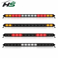 Barre lumineuse LED HSSH 24-40 pouces 60W-100W pour feux arrière, frein, marche arrière, clignotant, éclairage tout-terrain pour camion, SUV, VTT, UTV