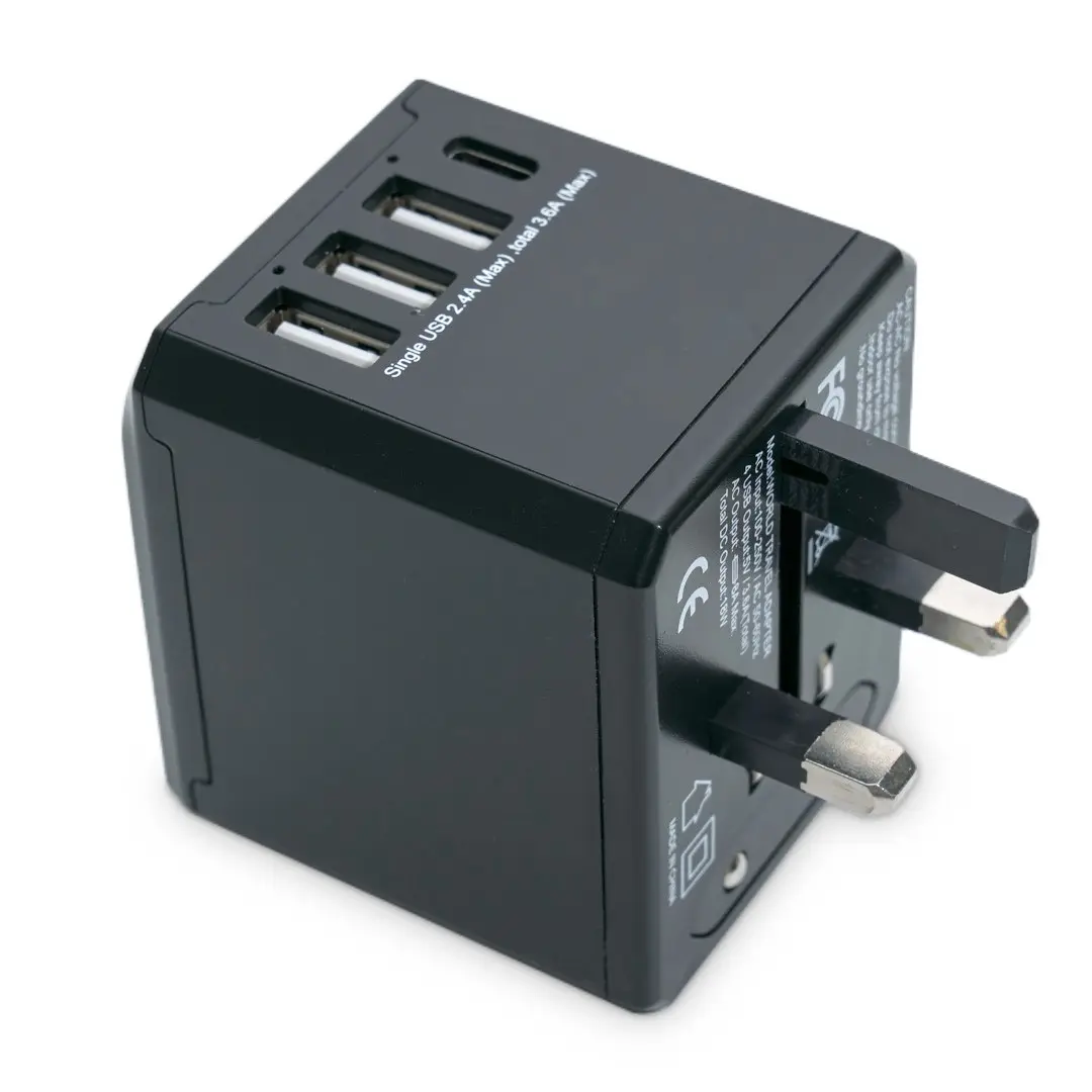Universal Travel Adapter Wall Charger AC Power Plug