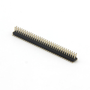 Deshang Tùy Chỉnh 1.27Mm Brass Vàng Nam Pin Tiêu Đề 2.54Mm Dip SMT Điện Tử Thành Phần Wire-to-Board Phụ Kiện Kết Nối - Product Image 1