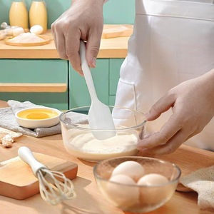 Silicone <b>Baking</b> Tool <b>Set</b> With Brush Scraper Tongs Whisk Heat Resistant Dishwasher Safe For Kitchen Cooking - Product Image 4