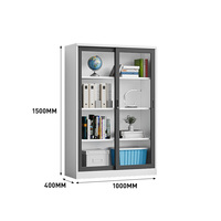 Armoire à dossiers à 3 tiroirs en métal moderne XLB, verrouillable, spéciale pour les documents financiers, les bons de commande, l'archivage comptable, stockage épaissi