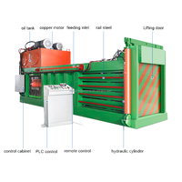 Compacteur de carton Horizontal, mousse de bijoux, papier automatique, hydraulique, déchets de carton, presse à balles pour animaux de compagnie