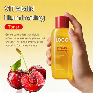 Tónico Iluminador con Vitamina C, Exfoliación Suave de Acerola, Refina la Textura de la Piel, Aclara el Tono Desigual, Certificación ISO GMP OEM/ODM - Product Image 2