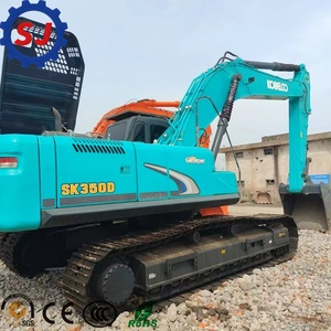 รถขุดไฮดรอลิก Kobelco SK350D มือสองจากญี่ปุ่นแท้ รถขุด Kobelco SK350D สำหรับงานก่อสร้าง - Product Image 1