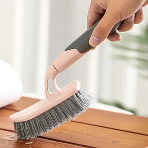 1Pc Multifunctional Cleaning Brush, Stiff Bristle Floor <b>Gap</b> Stain Removal Brush for Bathroom Wall Tile Cleaning - Product Image 5