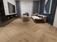 4mm 5mm 6mm 7mm 8mm Vinyle Click Chevron Fishbone Parquet SPC Flooring Herringbone