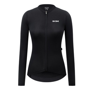 Robe de cyclisme personnalisée pour femmes, respirante, imprimée par transfert thermique, séchage rapide, protection solaire, manches longues, personnalisable - Product Image 2