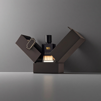 Fabrication Boîte de parfum de luxe recyclable en carton à double porte, logo personnalisé, pour parfum, bougie, vin, emballage cosmétique en verre