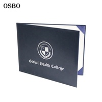 Graduation Accessoires Cuir Diplôme Certificat Titulaire Couverture