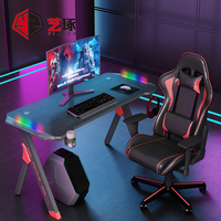 Bureau de jeu convertible en métal OEM avec design ergonomique pour ordinateur et usage de course