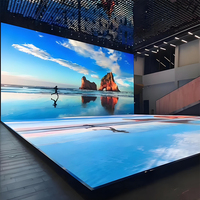 Immersiver 3D Interaktiver LED-Tanzboden Bühnenhintergrund LED-Videowand-Panel Komplettes System P2.6 P2.976 4K IP65 Wasserdicht