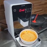 Bol en papier jetable pour cuisinière à induction, cuisine de rue coréenne, bol en papier pour cuisinière à induction, bol en papier chauffable pour ramen