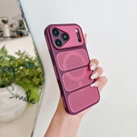 Coque de téléphone de luxe rafraîchissante et respirante à dissipation thermique pour iPhone 18 Pro Max, étui magnétique en TPU PC pour iPhone 17 16 15