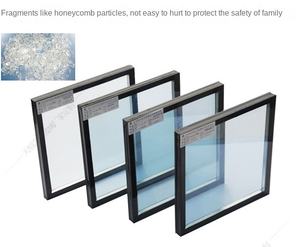 Fenêtre en verre trempé à double vitrage de haute qualité <span class=keywords><strong>meilleur</strong></span> prix profilé à battant en aluminium et acier plat pour une utilisation <span class=keywords><strong>solaire</strong></span> à effet de serre - Product Image 2