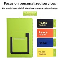 Coffret Cadeau Carnet A5 à Feuillets Mobiles avec Couverture en Similicuir pour Usage Professionnel et de Bureau – Journal Créatif – Édition Transfrontalière