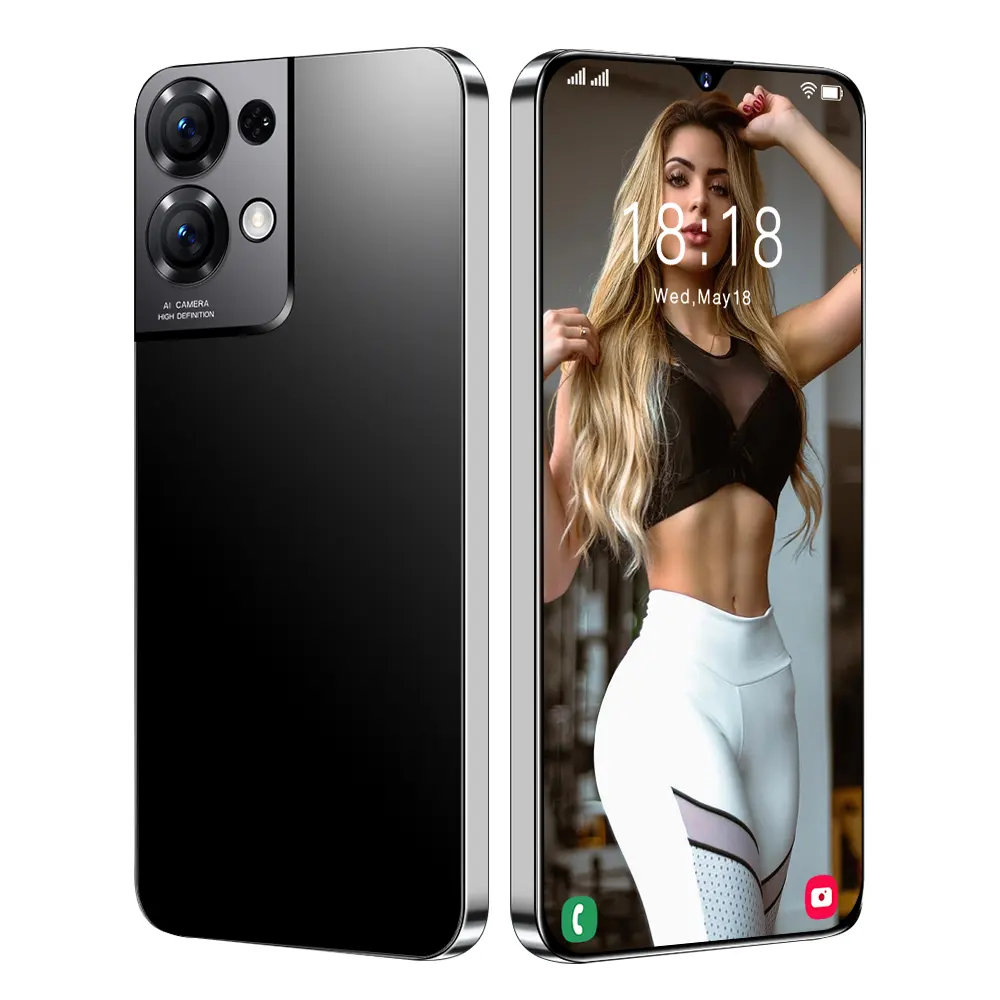 Reno8pro Telefon 5G Smartphone 48mp + 72mp Amostra Grátis Reno 8 Pro Android Telefone Móvel Novo Telefone Inteligente 4k TFT Xoami Nota 11 Pro 5g