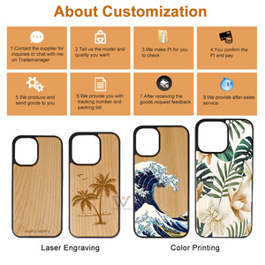 Nuovo di alta qualità in legno massiccio Anti-caduta cassa del telefono per iPhone 16 Max nuovo Design personalizzato intagliato <span class=keywords><strong>a</strong></span> <span class=keywords><strong>mano</strong></span> copertura in legno - Product Image 3