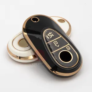 TPU Key Cover Manufacturer New Design TPU Material Fashion Custom for Benz Car Key Cover Protection Case