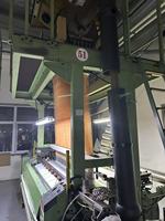 Machine à tisser à jet d'air et à rapier d'occasion avec moteur 6KW, puissance 450 tr/min, garantie 1 an